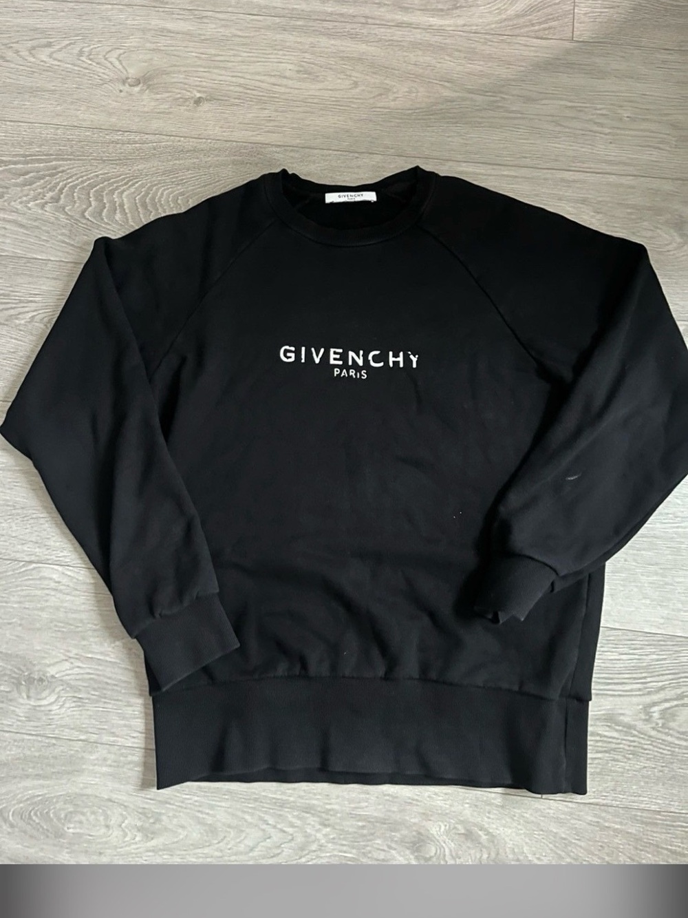 Givenchy Paris Logo Crewneck Sweatshirt